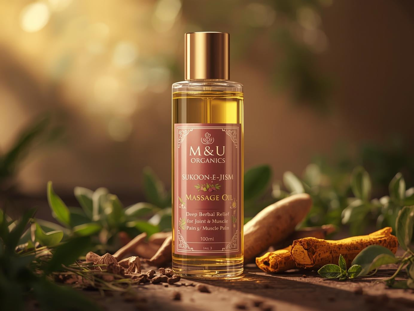 Sukoon-e-Jism Massage Oil | سکونِ جسم تیل