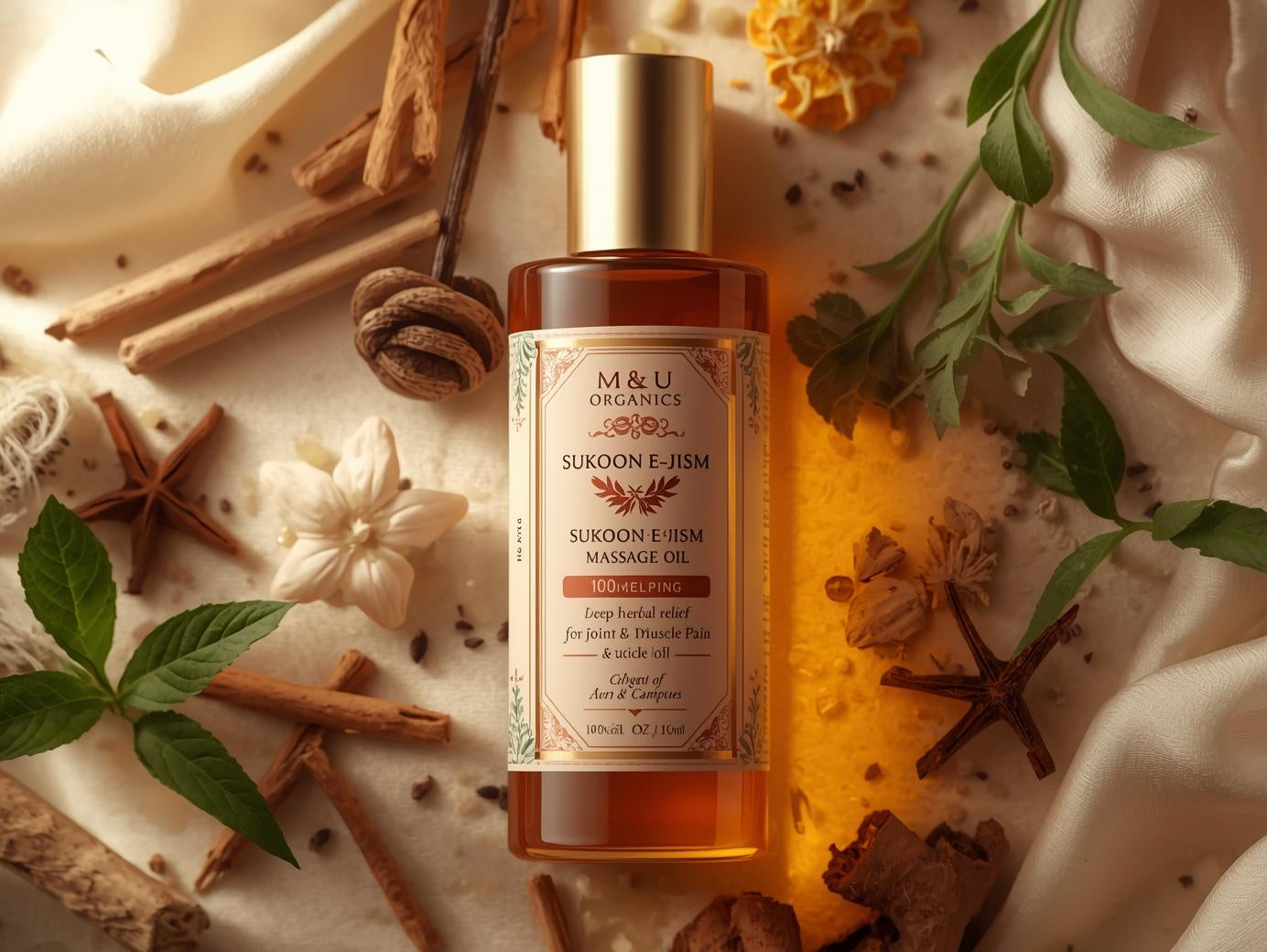 Sukoon-e-Jism Massage Oil | سکونِ جسم تیل