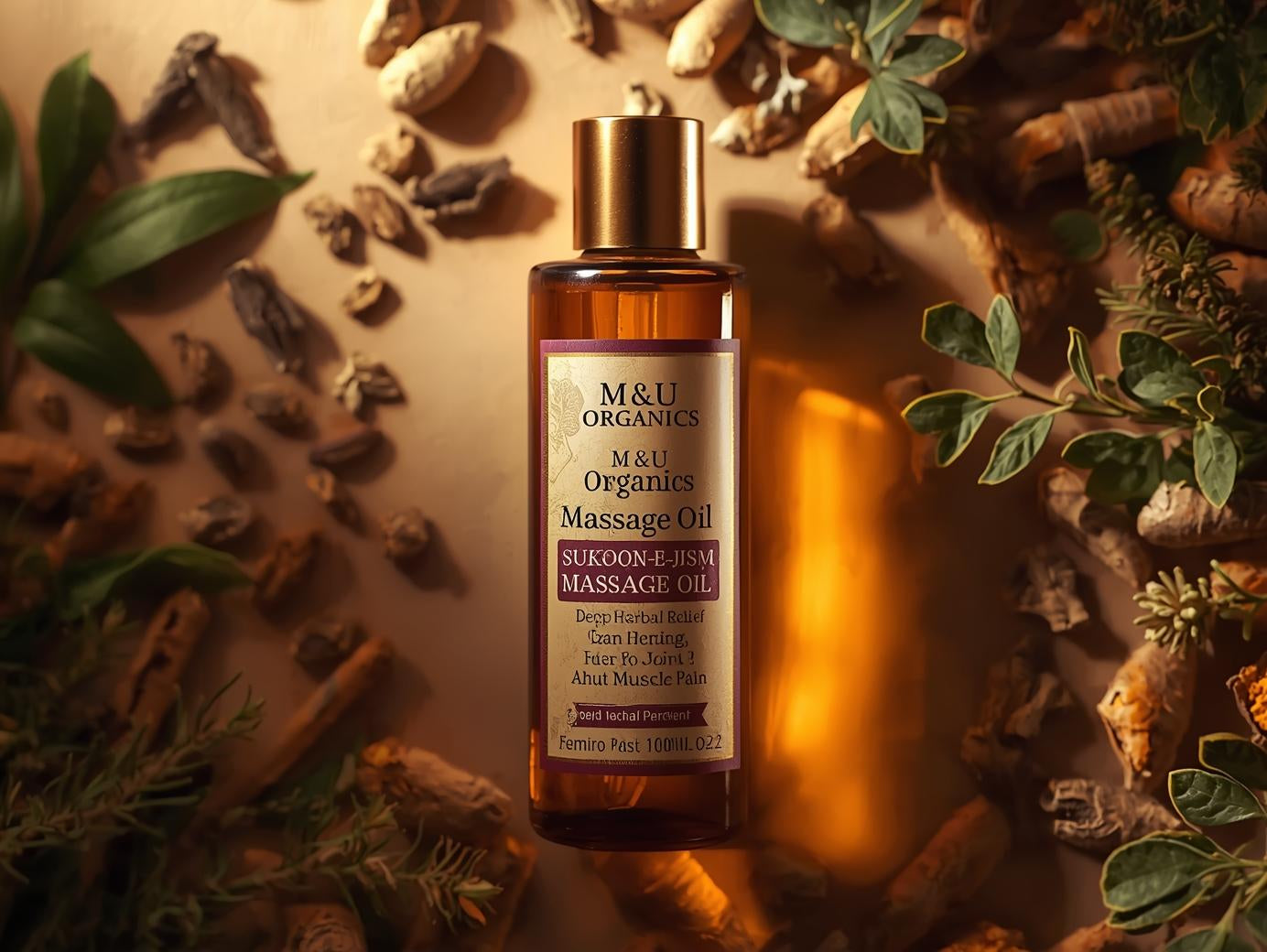Sukoon-e-Jism Massage Oil | سکونِ جسم تیل